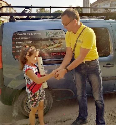 «Компас-тур» зробив подарунок шестирічній мандрівниці, яка підкорила всі «двотисячники» 
