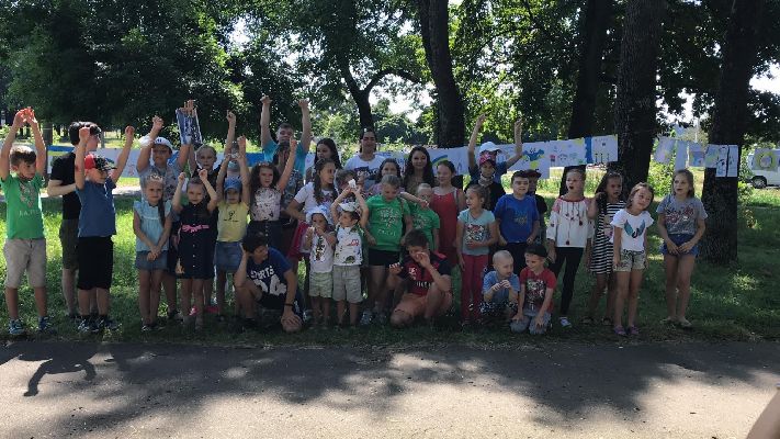 Дитячий мистецький арт-пікнік «Незалежність очима дітей». ВІДЕО