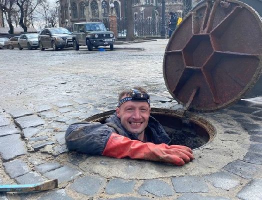 Андрій Риштун: “Моя найдовша подорож під землею тривала 30 годин”. ФОТО
