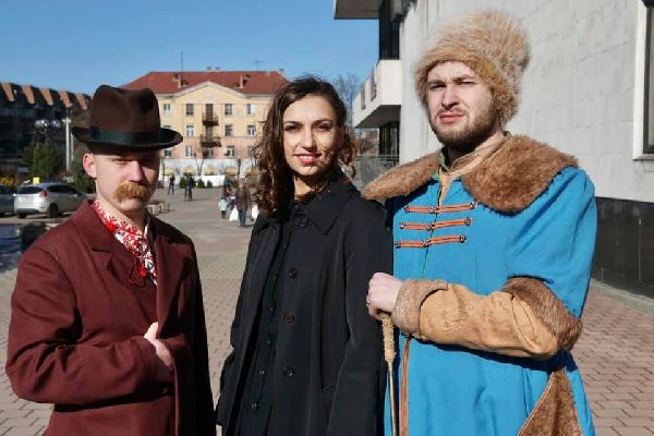 В Івано-Франківську почали проводити театралізовані екскурсії. ВІДЕО