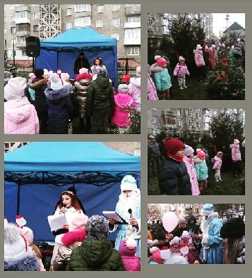 Новорічне свята для дітей ОСББ. ВІДЕО